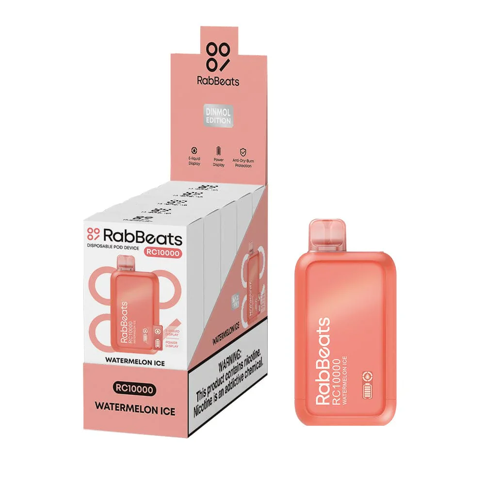 Watermelon Ice - RabBeats RC10000 | Online Vape Shop - Image 3